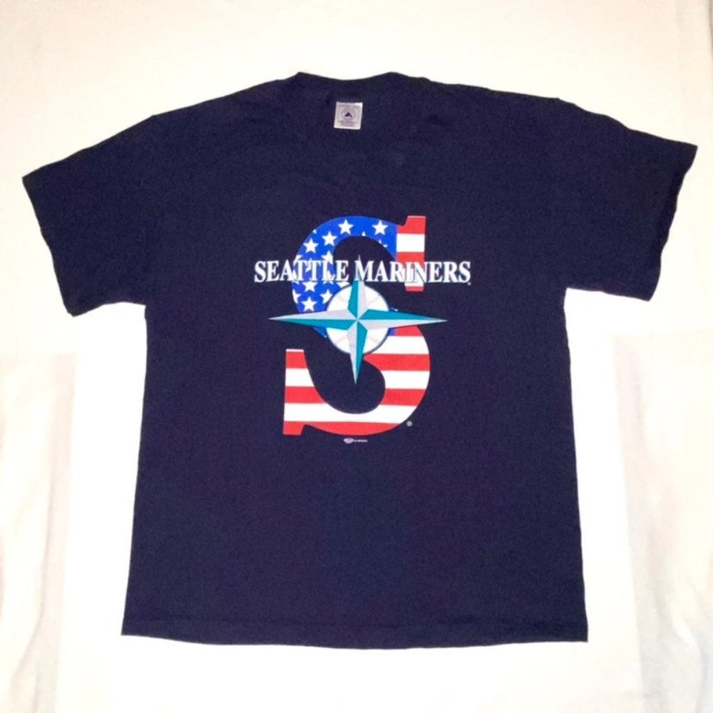 Seattle Mariners USA patriotoc T-Shirt